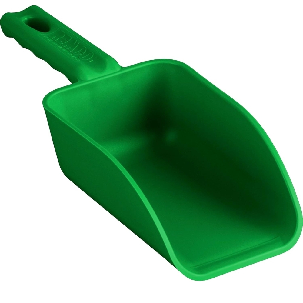 Green Plastic Scoop